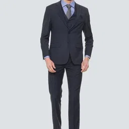 louis philippe Men 2 Piece Striped Suit image 3