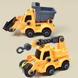 vastate Engineering Vehicles Nut Assembly Toy – DIY Car Construction Set for Kids image 4
