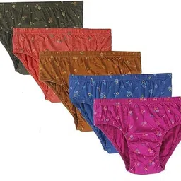 aivira Pack of 5 Women Hipster Multicolor Panty image 1