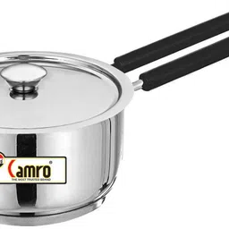 camro Extra DEEP Sauce PAN ENCAPSULATED Bottom Induction Base 11 no Sauce Pan 18 cm diameter with Lid 1.5 L capacity-picture-10