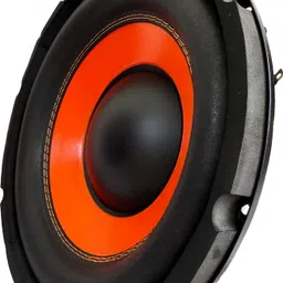 powerlink 10 Inch Subwoofer Imported Orange SPL Foam – 400W Peak RMS Power/4-Ohm /1.5-Inch Copper Coil / 120mm Single Magnet (With-2 Tweeters) Subwoofer image 4