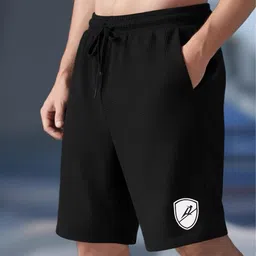 denlike' Solid Men Black Regular Shorts, Casual Shorts, Sports Shorts, Basic Shorts, Running Shorts, Gym Shorts-picture-21