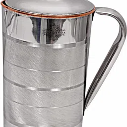 indianartvilla 1 L Copper, Steel Water Jug image 2