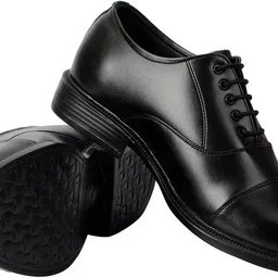 action Lightweight | Comfortable | Trendy | Daily Wear | Synthetic Leather Lace Up Shoes For Men image 3