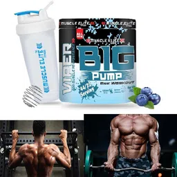 muscle elite fitness Big Pump pre workout supplement Highlight Energy Increased muscle X1 Blueberry Energy Drink-picture-20