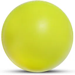 heega sports Green Non Toxic Plastic Cricket Ball (60 Gm Per Ball) Handball image 3