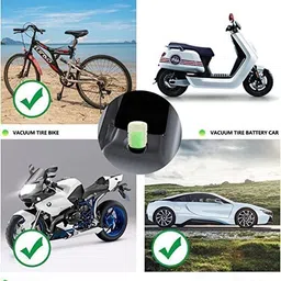 wishbone Plastic Tyre Valve Cap for Car, Bike image 4