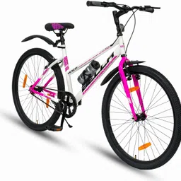 Bella 26T Pink Bicycle for Adults Girls & Women 26 T (inch) Hybrid Cycle/City Bike-image-38