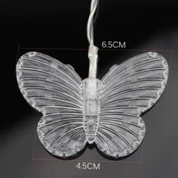 kadio 1 LEDs 2 m Gold Steady Butterfly Rice Lights image 4
