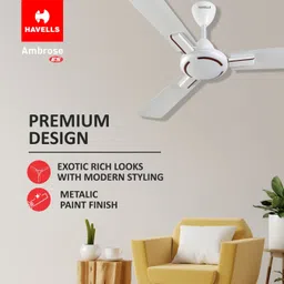 havells Ambrose ES 1 Star 1200 3 Blade Ceiling Fan image 4