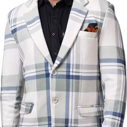 gee 5 Imported Warm Tweed Checkered Coat For Men-picture-18