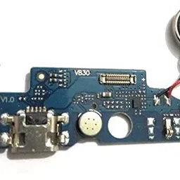 Shinzo USB Charging Port Mic Board Jack Connector Compatible with LG W30 (LMX440IM, LM-X440IM, LMX440ZM, LM-X440ZM) 2019 Model OG - Charging PCB Complete Flex-image-1