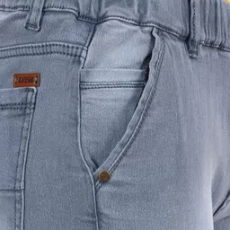 zaysh Men Jogger Fit Mid Rise Grey Jeans image 5