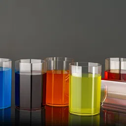 rushil were (Pack of 6) Twisted Shape Unbreakable Transparent Water Glass Set Water/Juice Glass-picture-21