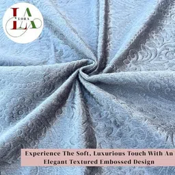 lalora 150 cm (5 ft) Window Velvet Blackout Curtain Single Curtain image 3