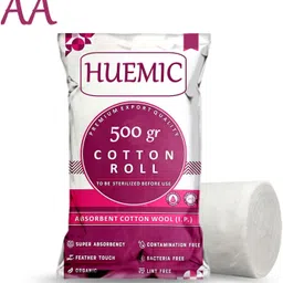 Pure Absorbent Cotton Roll 500gram for Baby Care Soft Cotton roll 9 Gauze Medical Dressing-image-52