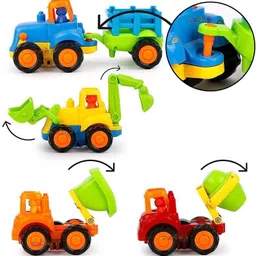 vihu FK_Construction Toy Play Set|Excavator, Dumper, Cement Mixer & Tractor Trolly-91-picture-25