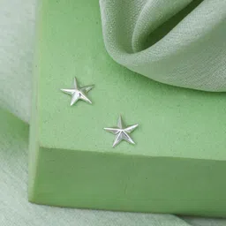 STAR 925 Sterling Silver Stud Earring-image-7