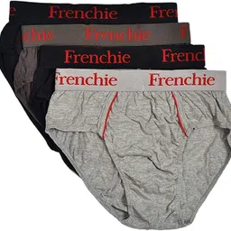 vip Pack of 4 Solid Men Brief image 1