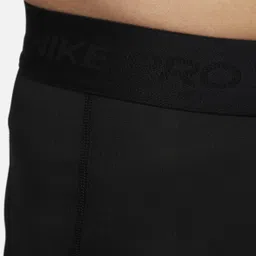 nike Solid Men Black Tights image 5