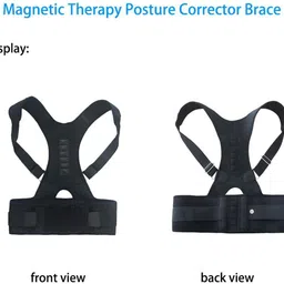 orthopine Magnetic Therapy Posture Support Back Brace Relieves Neck, Back and Spinal Pain Back / Lumbar Support image 3