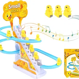kiddie New Duck Track Set Toy for Kids with Music and Lights-picture-25