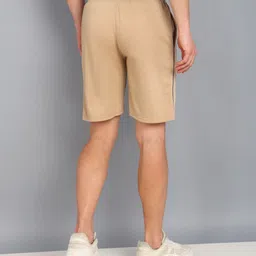 xfox Solid Men Yellow Casual Shorts image 3