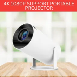 FRONY Protable Projector for Home 4K Support With Built-in Apps Netflix, YouTubeI219 (4500 lm / 1 Speaker / Wireless / Remote Controller) Portable Projector-picture-34