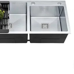 messina Handmade Kitchen Sink 45" X 20" X 10" Tap Hole Sound Proof Single Bowl Stainless steel Matt Finish_A149 Vessel Sink-picture-28