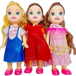 one my choice 3 Sister Dolls Toy kids Set - 150 mm-picture-28
