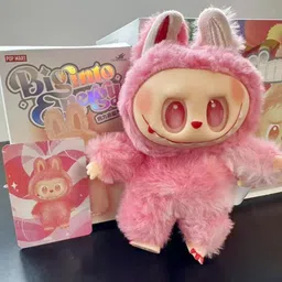 paplaj enterprises Labubu Vinyl Doll – The Monsters “Big into Energy” Series (Random 1) - 12 cm image 3