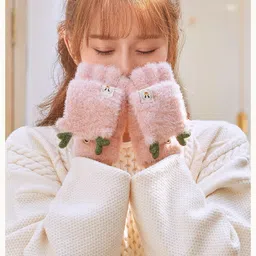 take n shine Solid Winter Women Gloves image 2