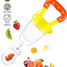 kistapo Food/Fruit Nibbler with Extra Mesh, Soft Pacifier/Feeder, Teether For Baby Feeder-picture-16