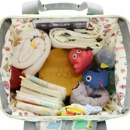 syga Diaper Bag Mother Bag Multi-Function Nappy Backpack Bag Organizer for Travel Diaper Bag (Multi Candy) Backpack Diaper Bag image 5