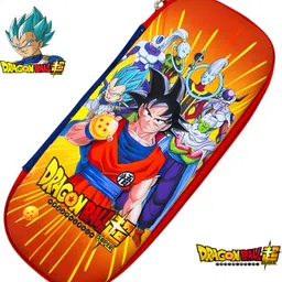 johnnie boy Dragon Ball Super Hard Shell Pencil Case – Zipper Clos ure & Perfect for Boys Art EVA Pencil Box image 5