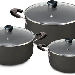 Nirlep Sakhi 6 pcs set with Induction base Pack of 2 Thermoware Casserole-picture-26