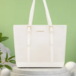 caprese Women White Tote-picture-26