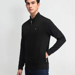 arrow sport Men Full Sleeve Solid Sweatshirt image 4