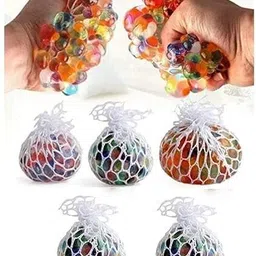 kartkaro Squeeze Balls Mesh Ball | Stress Relief Toy for Kids & Adults |Anti-Stress Ball Squash Ball-picture-16