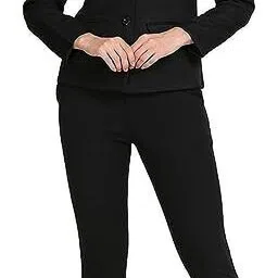 bluewears Women Solid Single Breasted Casual, Formal, Party, Festive & Wedding Blazer image 5