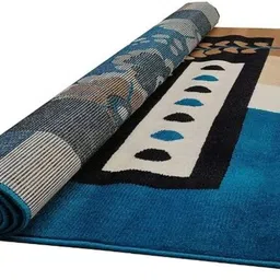 dishi creations Blue Blended, Acrylic Carpet image 3