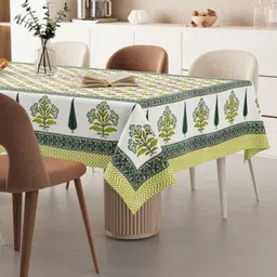 qayma Cotton 6 Seater Printed Table Cover image 1