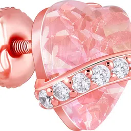 giva ER02984 Zircon Sterling Silver Stud Earring image 2