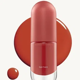 gabbu Quick Drying Long Lasting High Shine Nail Polish (vermilion red) vermilion red-picture-10