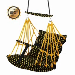 jd enterpeise Cotton Swing Chair For Kids Baby's Children Folding & Washable 1 To 6 Years Bouncer image 2