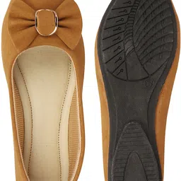 vertex Elegant Glossy Women’s Ballerina Flats – Comfortable Daily Wear Slip-On Shoes Bellies For Women image 4