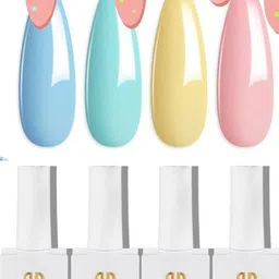 bolt bee Gel Nail Polish, Super Glossy, Quick Drying, Set 15ml Each (51,21,34,188)-picture-28