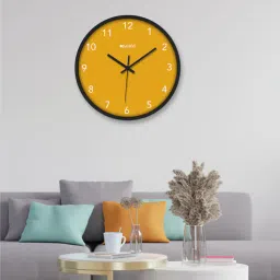 Asher Black ABS Plastic Wall Clock-image-86