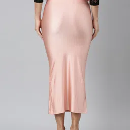 TWIN BIRDS 1194-Pink Champagne Nylon Blend Petticoat image 2