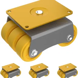 Bed Castor Wheels for Furniture, Heavy Duty, upto 500-600Kg,Rotating 360Degree Swivel Furniture Caster-image-7